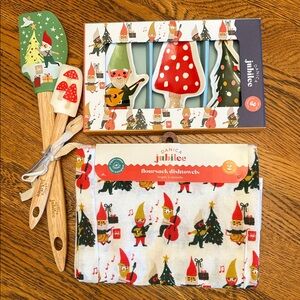 Christmas Baking Set - Red and Green